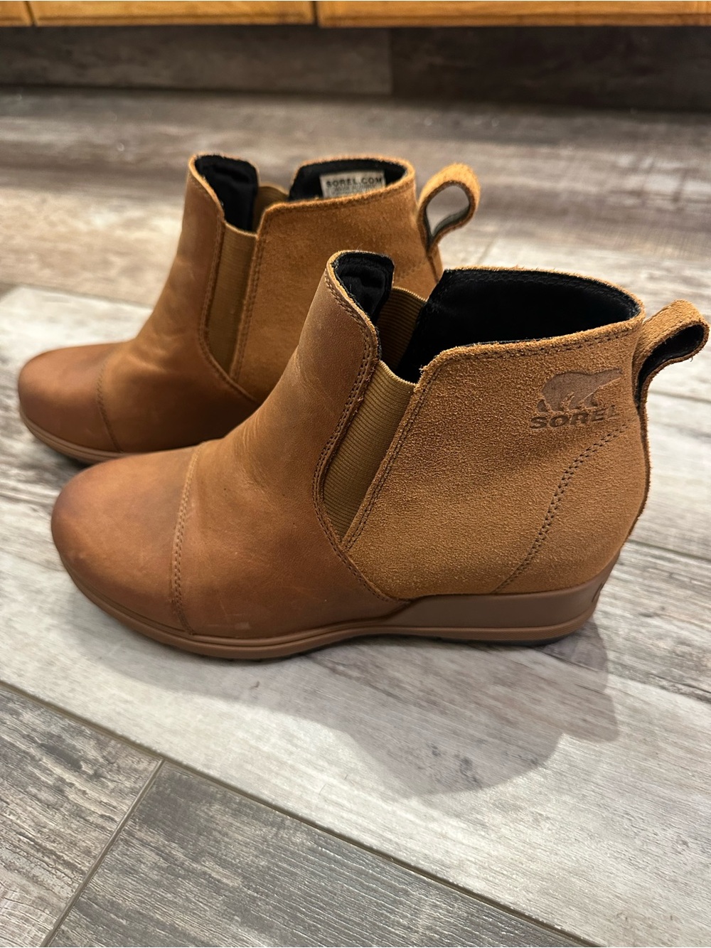 Sorel Women's Brown Evie Ankle Booties